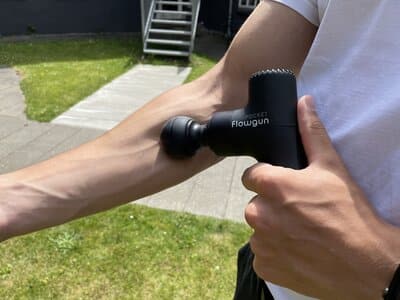 Flowgun Pocket in use
