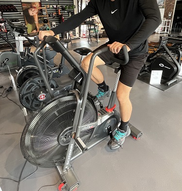 Schwinn Airdyne AD8 in use