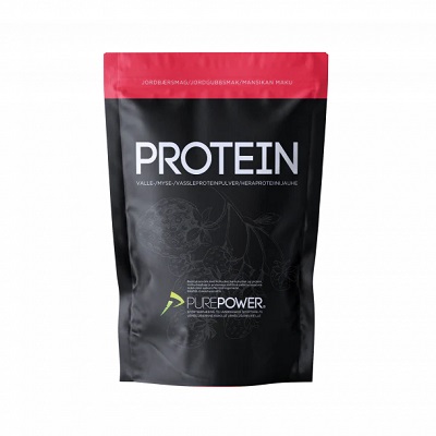 PurePower m. jordbær smag